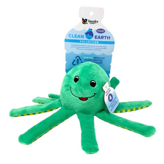 Clean Earth Octopus Dog Toy from Floyd & Fleet