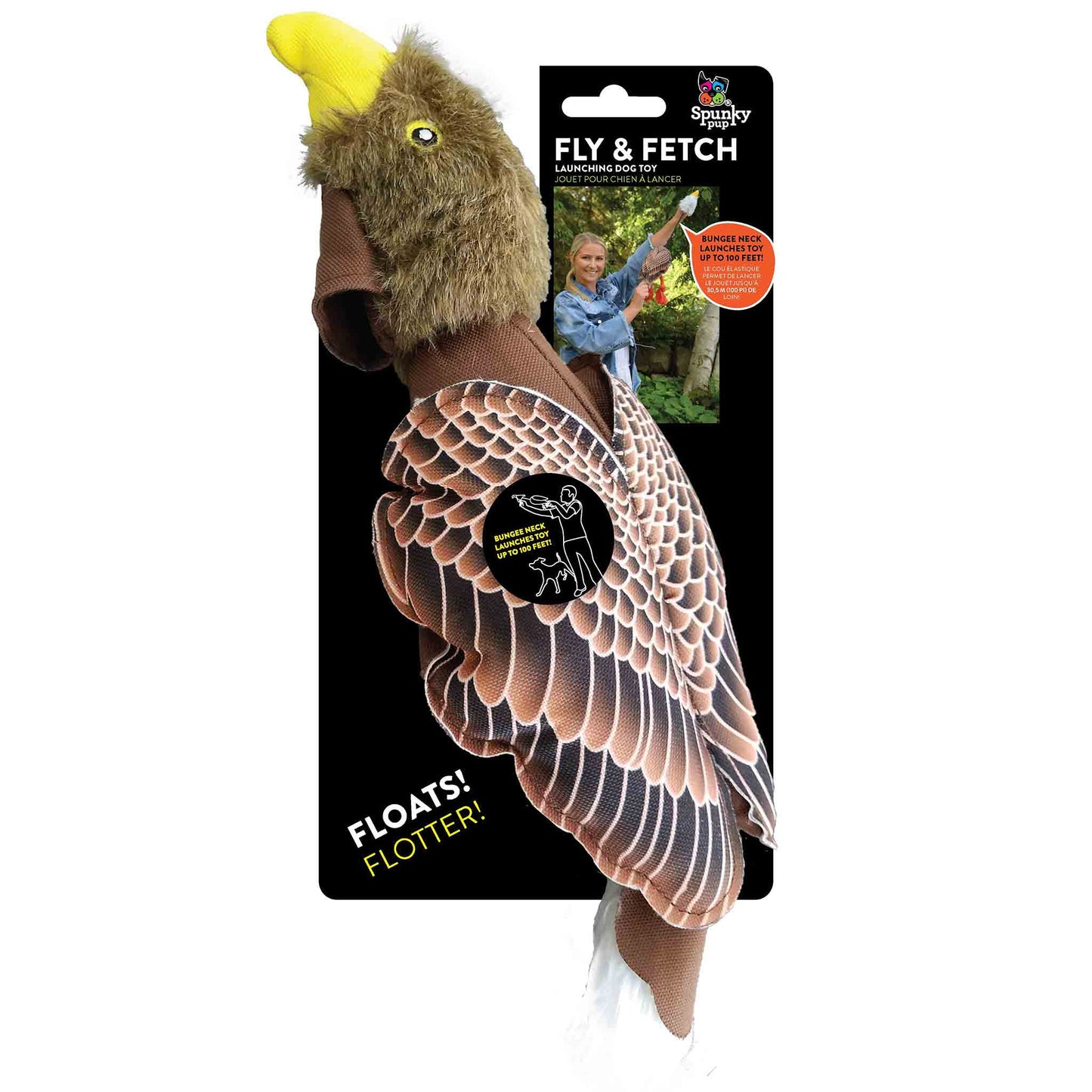 Fly and Fetch Eagle Dog Toy from Floyd & Fleet