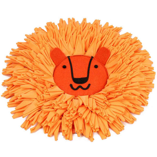 Lion Snuffle Mat Dog Toy from Floyd & Fleet