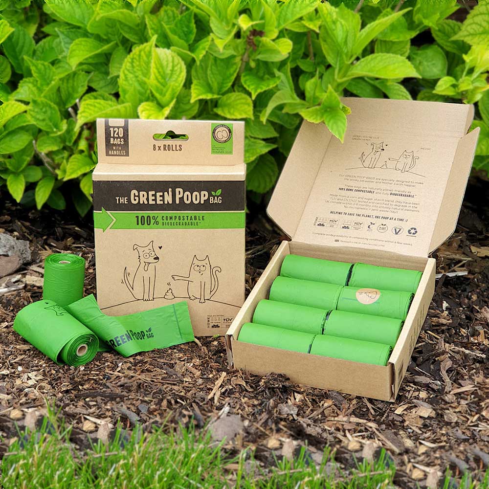 The Green Poop Bag box of rolls - Floyd & Fleet